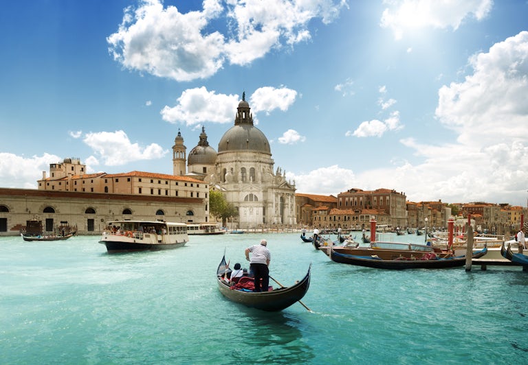 Grand Canal and Basilica Santa Maria della Salute, Venice, Italy (Photo: ESB Professional/Shutterstock)