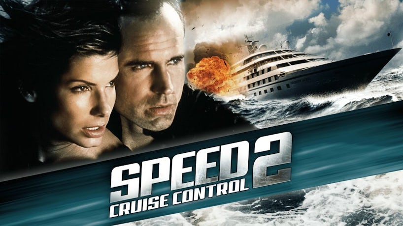Speed 2: Cruise Control is often lambasted, but is largely filmed aboard a real ship (Photo: Fox)