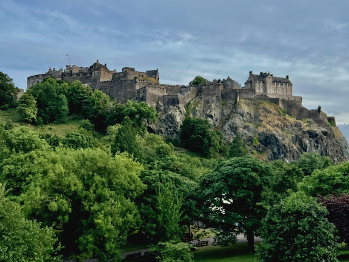 Edinburgh Castle in Scotland (Photo: Chris Gray Faust)