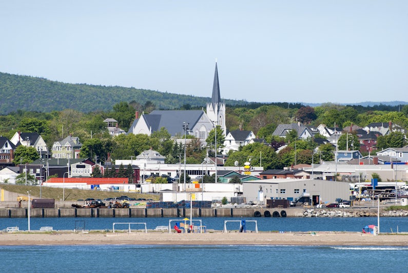 North Sydney Town with St Joseph's Church in the Middle, Nova Scotia (Photo: Ramunas Bruzas/Shutterstock)