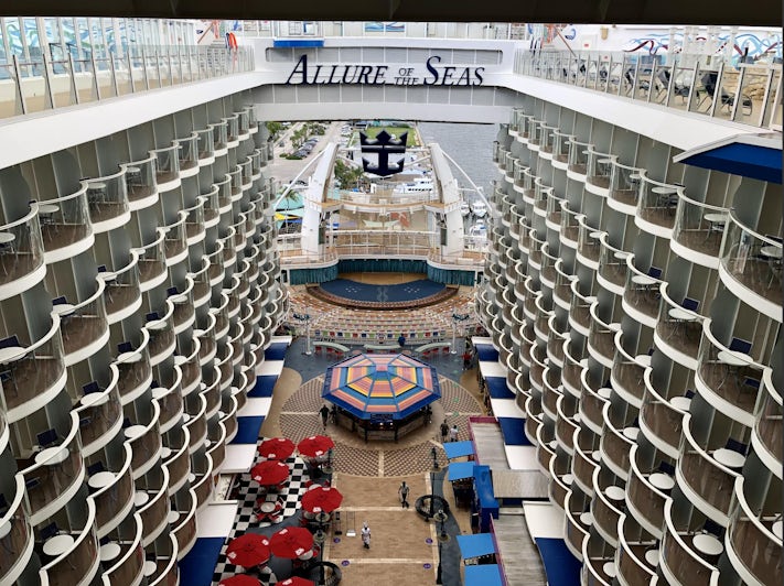 Allure of the Seas test cruise, July 2021