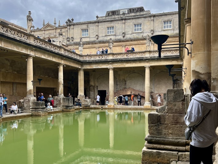 Roman baths in Bath (Photo: Chris Gray Faust)