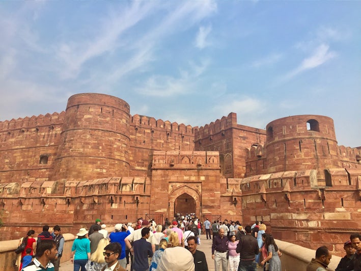 Agra Fort in Agra, India (Photo: Chris Gray Faust)