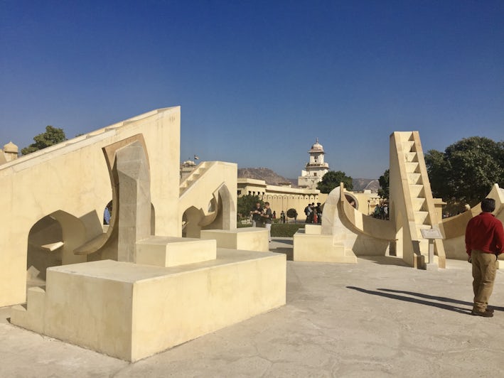 Jantar Mantar astronomical observation site in Jaipur (Photo: Chris Gray Faust)