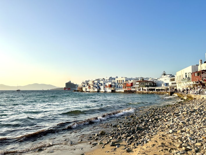 Mykonos Old Town seafront