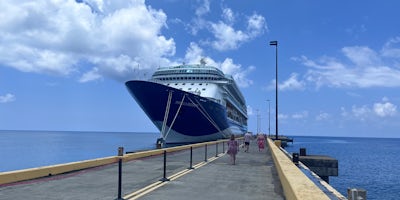 Marella Discovery docked in St. Croix in the Caribbean (Photo: Kerry Spencer/Cruise Critic)
