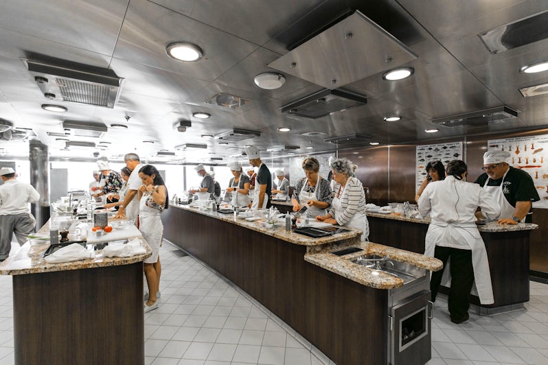 Culinary Center on Oceania's Riviera (Photo: Cruise Critic)