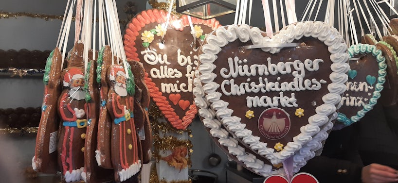 Gingerbread decorations at a Christmas Market (Photo/Jeannine Williamson)