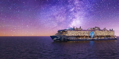 Star Princess Port Side Render (Image: Princess Cruises)