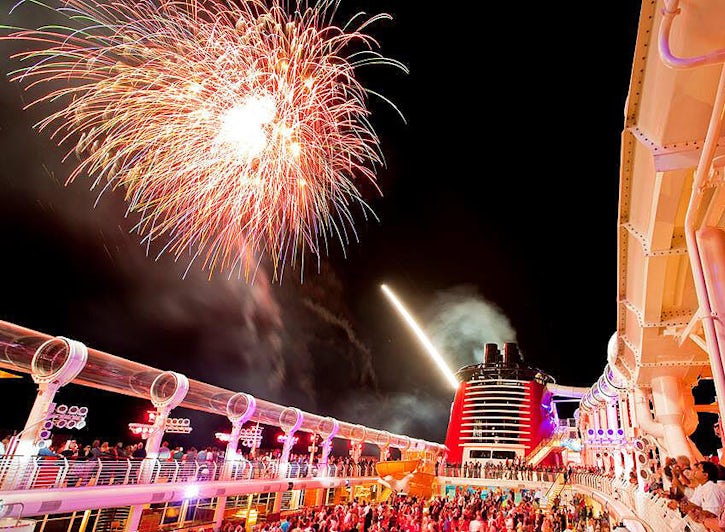 Disney Fireworks Display (Photo: Disney Cruises) 