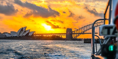Sydney at Sunrise (Photo: Coral Expeditions)