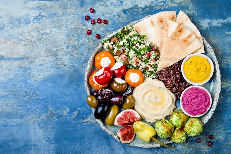 Middle Eastern Meze Platter (Photo: zarzamora/Shutterstock)