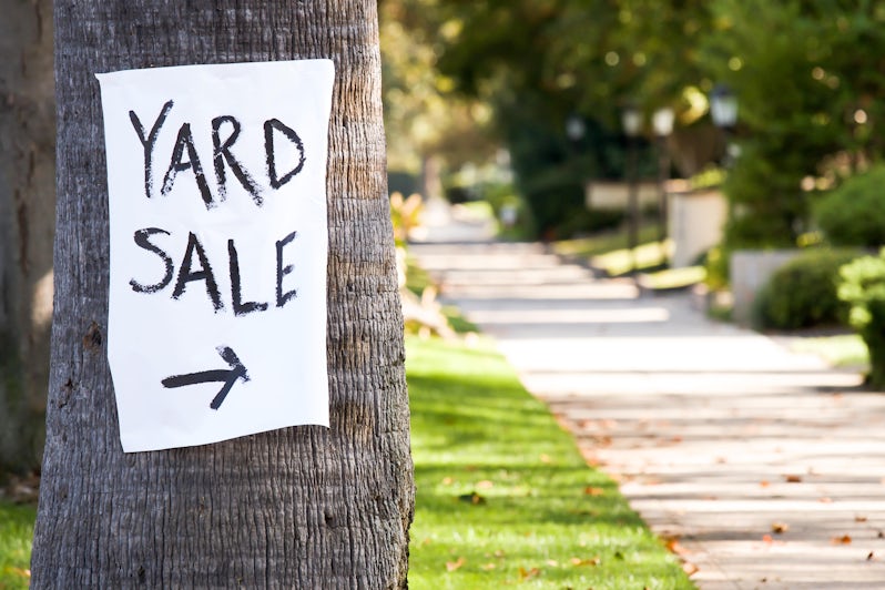 Home Yard Sale (Photo: Jerome Kundrotas/Shutterstock)