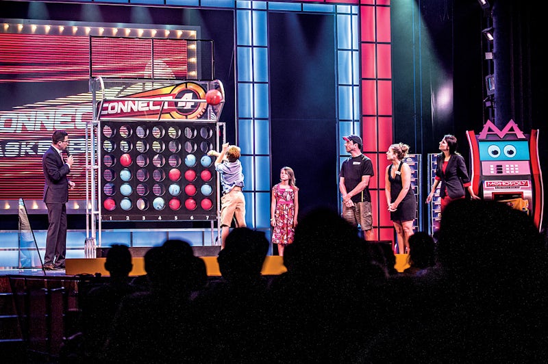 Hasbro's "Connect 4" Game on Carnival Breeze (Photo: Carnival Cruise Line)