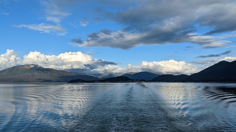 Alaska, as seen from the aft of Ocean Victory. (Photo: Colleen McDaniel)