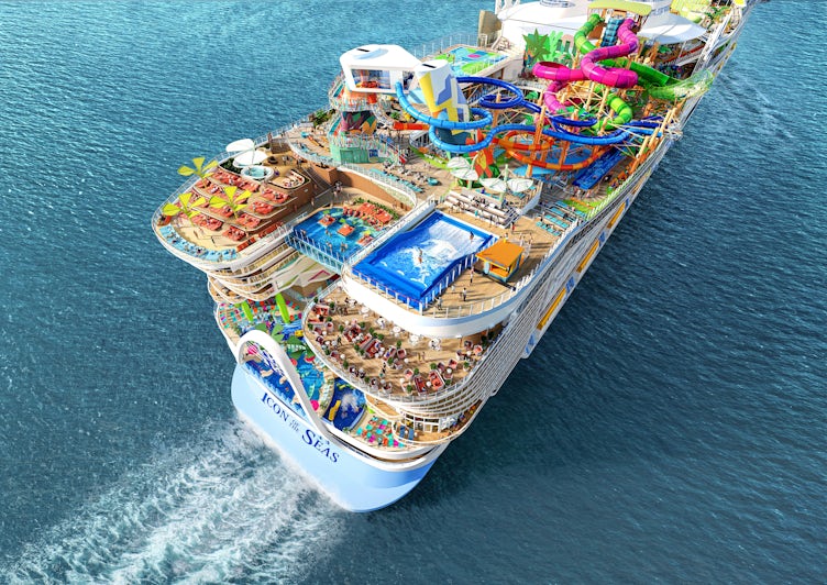 Icon of the Seas will be a true amuseument park at sea (Rendering: Royal Caribbean)