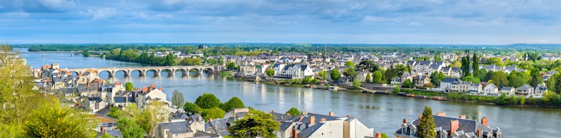 Panorama of Saumur on the Loire River in France (Photo: Leonid Andronov/Shutterstock)