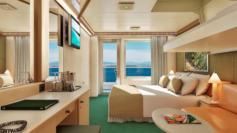 Balcony Stateroom on Carnival Magic (Photo: Carnival Cruise Line)