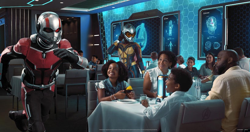 Disney's new Worlds of Marvel is the line's most ambitious dining venue to date.
