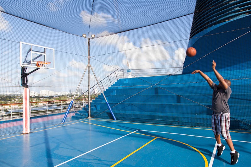 Basketball Court on Carnival Splendor