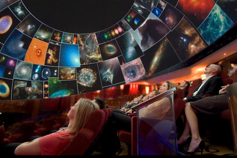 Planetarium Show on Queen Mary 2 (Photo: Cunard)