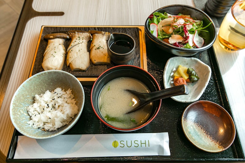 Sushi on Seabourn Ovation
