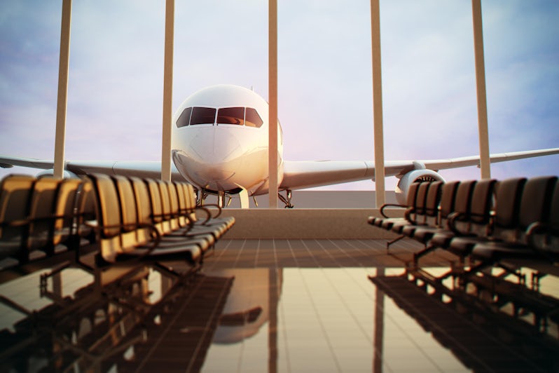 Airline terminal (Photo: Dabarti CGI/Shutterstock.com)