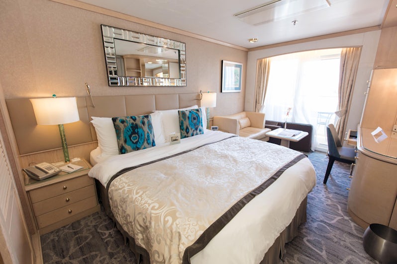 The Deluxe Cabin with Verandah on Crystal Symphony (Photo: Cruise Critic)