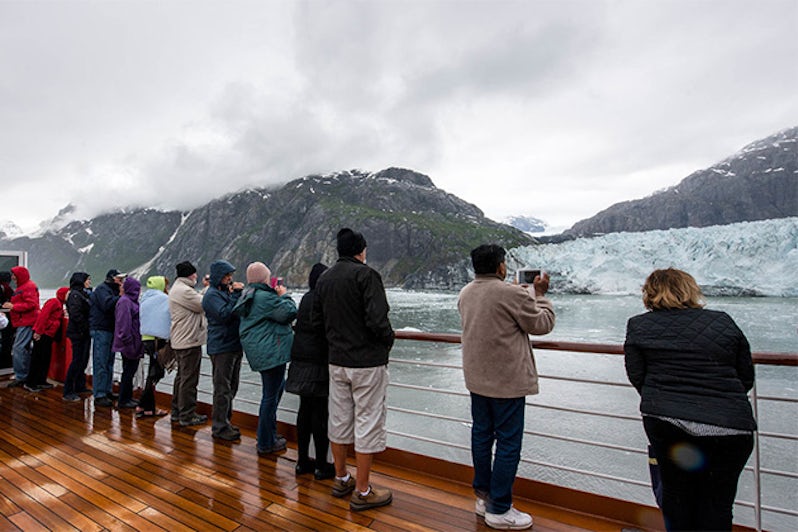 Noordam passengers on an Alaska cruise