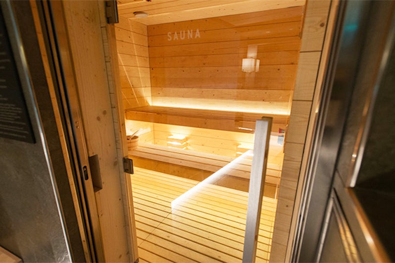 Sauna on Viking Star