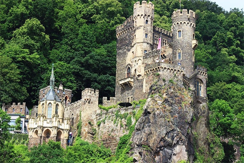 Castle tour on a Uniworld cruise