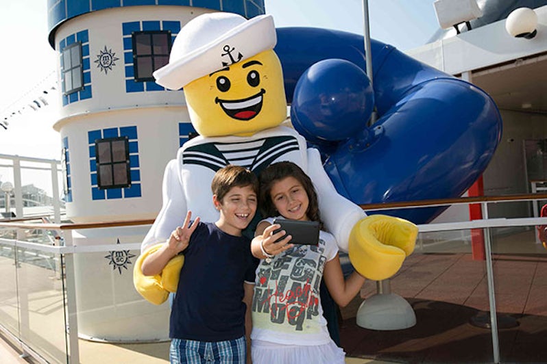 Lego Sailor on MSC Cruises