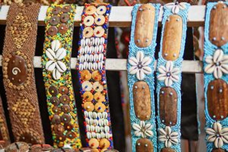 Bracelets in Balinese market - photo courtesy of Ekaterina Pokrovsky/Shutterstock