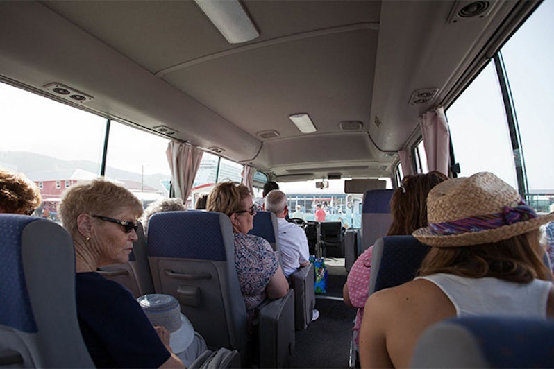 Bus tour in Tortola