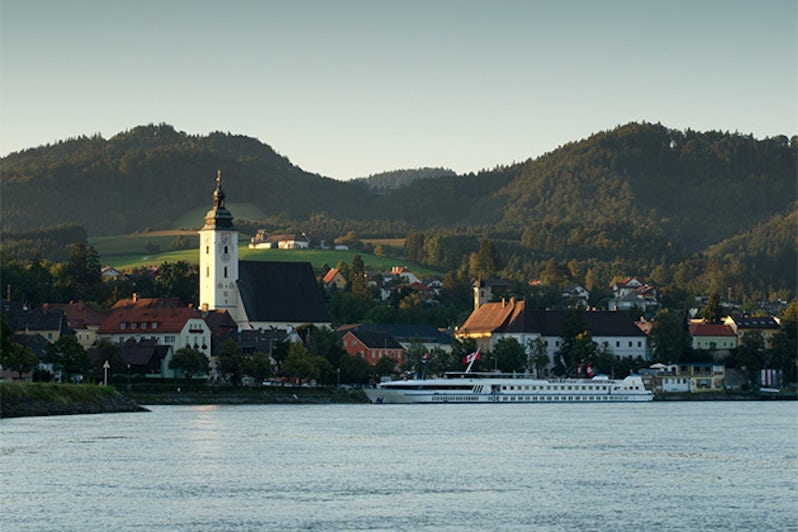 River cruise in Grein, Austria