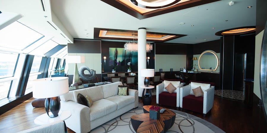 The Reflection Suite on Celebrity Reflection (Photo: Cruise Critic) The Reflection Suite on Celebrity Reflection (Photo: Cruise Critic)