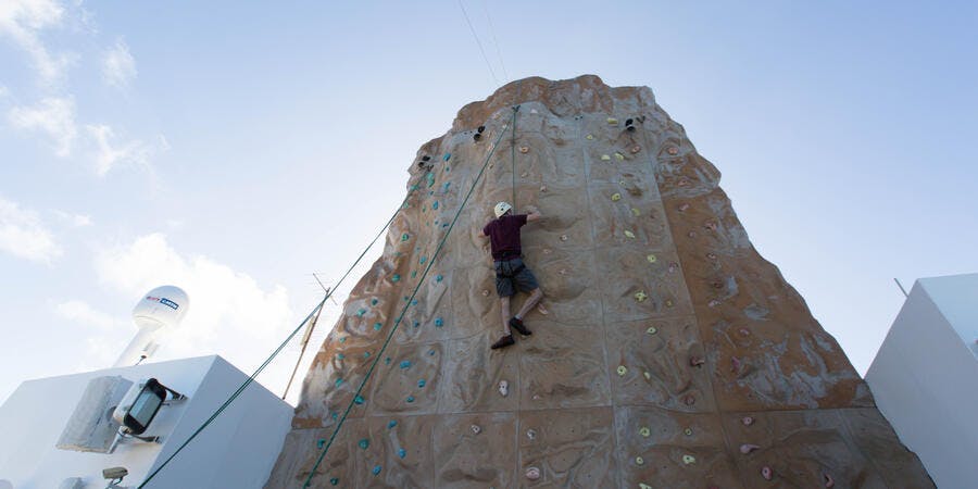 Rock Climbing Wall on Norwegian Gem (Photo: Cruise Critic) Rock Climbing Wall on Norwegian Gem (Photo: Cruise Critic)