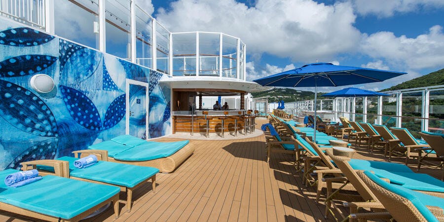 The Vibe Beach Club on Norwegian Escape The Vibe Beach Club on Norwegian Escape