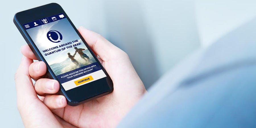 Royal iQ App (Photo: Royal Caribbean International) Royal iQ App (Photo: Royal Caribbean International)