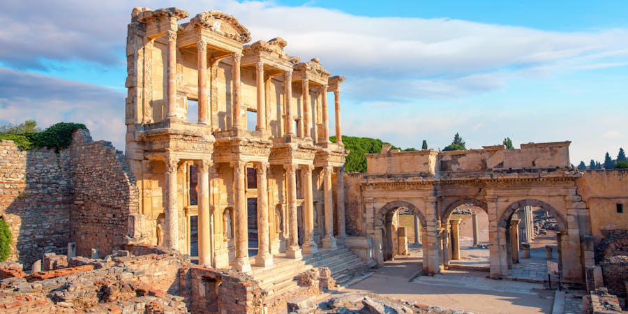 Celsus Library in Ephesus, Turkey (Photo: muratart/Shutterstock) Celsus Library in Ephesus, Turkey (Photo: muratart/Shutterstock)