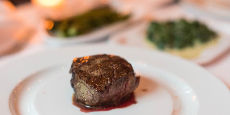Steak at Chops Grille (Photo: Cruise Critic) Steak at Chops Grille (Photo: Cruise Critic)