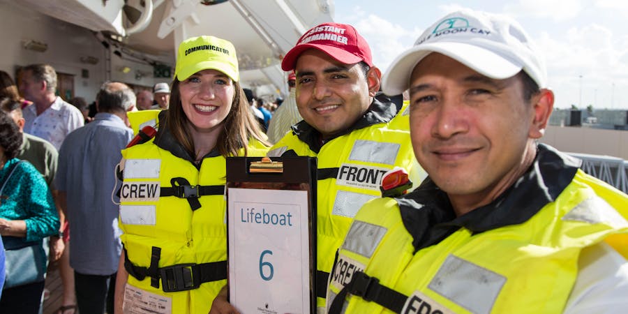 Cruise ship muster drill (Photo: Cruise Critic) Cruise ship muster drill (Photo: Cruise Critic)