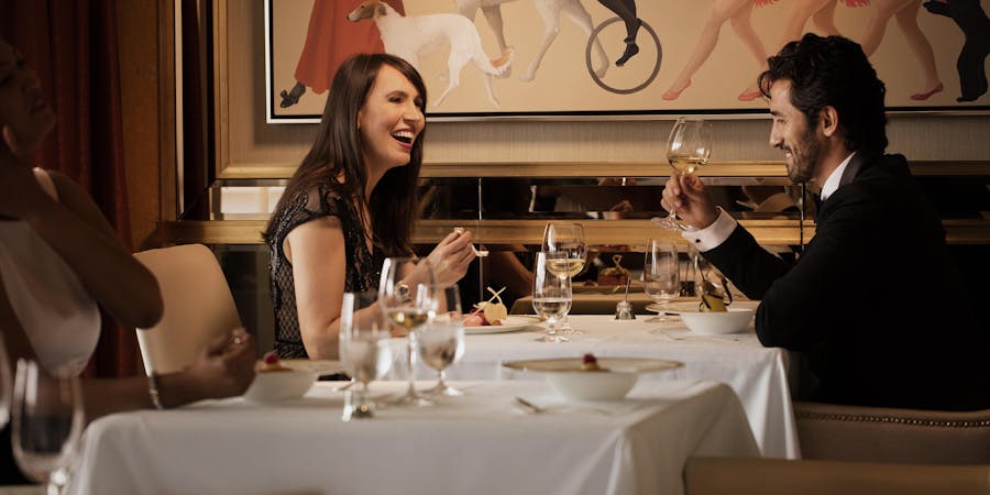 Steakhouse at the Verandah (Photo: Cunard) Steakhouse at the Verandah (Photo: Cunard)