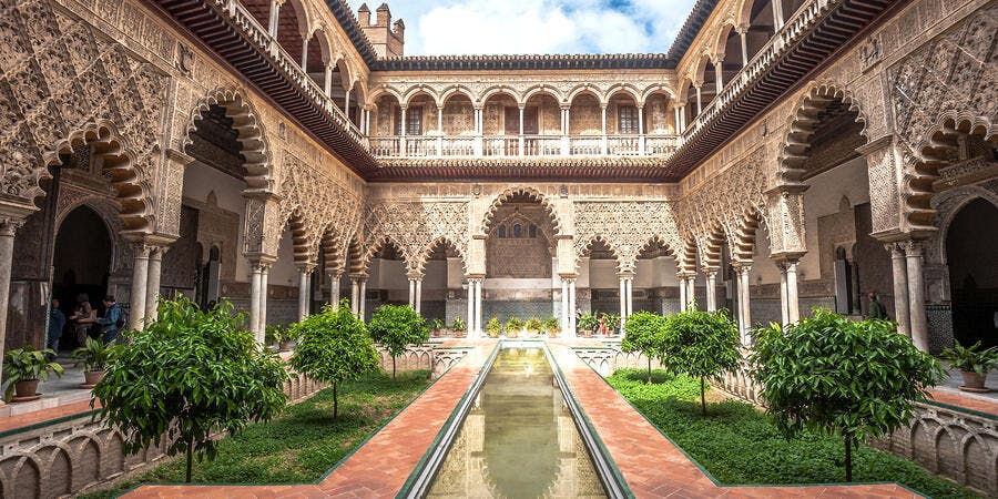 Royal Alcázar of Seville, Spain (Photo: javarman/Shutterstock) Royal Alcázar of Seville, Spain (Photo: javarman/Shutterstock)