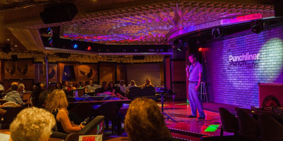 Carnival's Punchliners Comedy Club (Photo: Cruise Critic) Carnival's Punchliners Comedy Club (Photo: Cruise Critic)