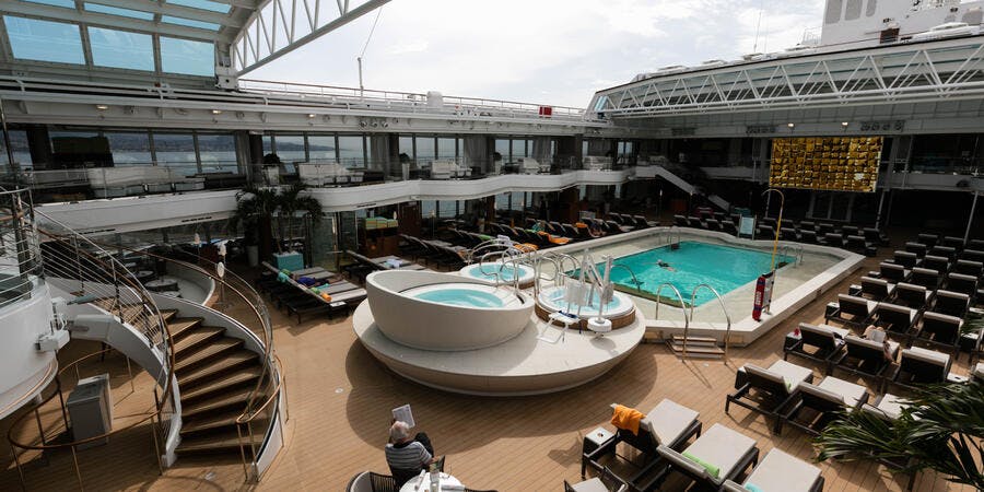 The Lido Pool on Koningsdam The Lido Pool on Koningsdam