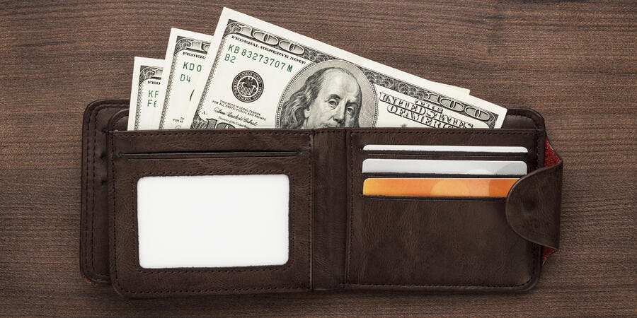 Wallet Stuffed With Hundreds (Photo: Ruslan Grumble/Shutterstock) Wallet Stuffed With Hundreds (Photo: Ruslan Grumble/Shutterstock)