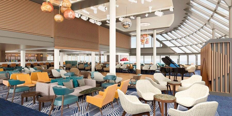 Concept Art of the Britannia Lounge onboard Spirit of Discovery (Photo: Saga Cruises) Concept Art of the Britannia Lounge onboard Spirit of Discovery (Photo: Saga Cruises)