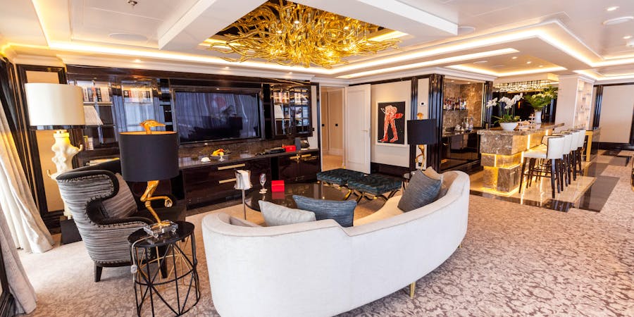 The Regent Suite on Seven Seas Explorer The Regent Suite on Seven Seas Explorer