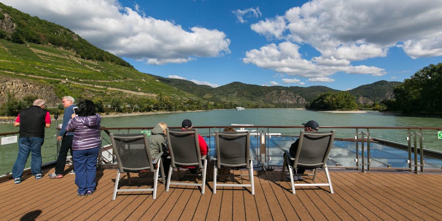 Passengers relaxing on Viking Gullveig's Sun Deck (Photo: Cruise Critic) Passengers relaxing on Viking Gullveig's Sun Deck (Photo: Cruise Critic)